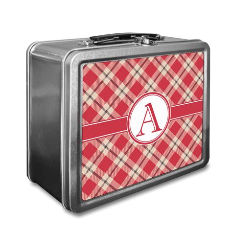 plaid lunch box products for sale 